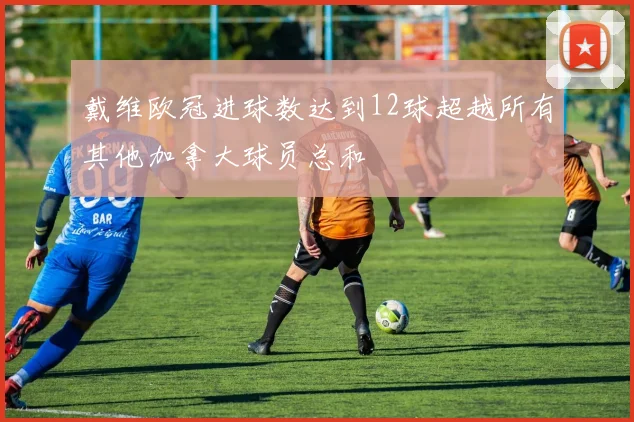 戴维欧冠进球数达到12球超越所有其他加拿大球员总和