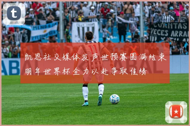 凯恩社交媒体发声世预赛圆满结束明年世界杯全力以赴争取佳绩